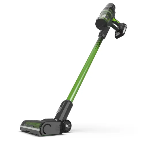 Аккумуляторный пылесос GREENWORKS GD24SVK4, вертикальный, 4 насадки, АКБ 4 А·ч, ЗУ