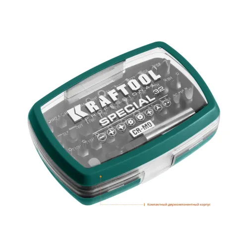 Набор бит KRAFTOOL SPECIAL-32 (2610-H32)