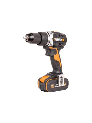 Аккумуляторный шуруповерт WORX WX352.1, 2х4Ач, ЗУ, кейс