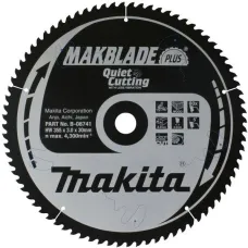 Диск пильный MAKITA MAKBLADE PLUS, 355x30x3/2.2x80T для дерева​ (B-35237)