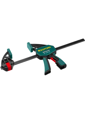 Струбцина KRAFTOOL GRAND GP-300/85, пистолетная, сжатие/распор: 300/500мм, глубина 85мм, 180кгс, (32226-30_z01)