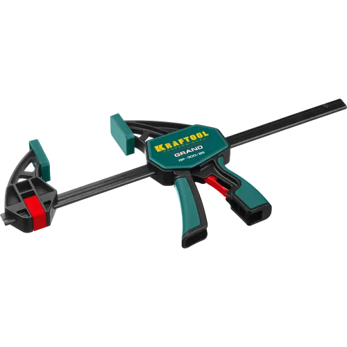 Струбцина KRAFTOOL GRAND GP-300/85, пистолетная, сжатие/распор: 300/500мм, глубина 85мм, 180кгс, (32226-30_z01)