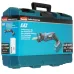 Акк. пила сабельная MAKITA DJR185RFE, 18 В, 2х3 Ач Li-ion, 0-3000 об\м, ход-13 мм, рез-50 мм, 1.5 кг, чем, подсв., набор пилок