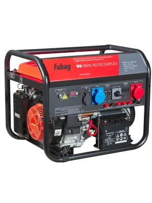 Генератор бензиновый FUBAG BS 8500 XD ES DUPLEX