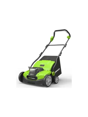 Аэратор аккумуляторный GREENWORKS GD40SC36, 40 В, АКБ и ЗУ
