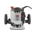 Фрезер CROWN CT11002, 1.4 кВт, 9000-28000 об/мин, глубина фрезерования 0-50 мм, 4.2 кг