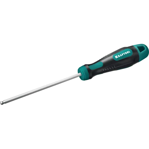 Отвертка KRAFTOOL X-Drive, HEX Ball 4, 100мм, (250075-4-100)