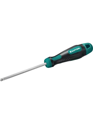 Отвертка KRAFTOOL X-Drive, HEX Ball 5, 100мм, (250075-5-100)