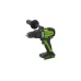 Акк. шуруповерт ударный GREENWORKS GD24DD140, 24 В, 140 Нм, 0-550/2100 об/мин, БЗП 13 мм, бесщеточный, без АКБ и ЗУ (3707607)