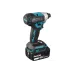 Акк. винтоверт ударный MAKITA DTD157RTJ, компактный, 140 Нм, бесщеточный двиг.