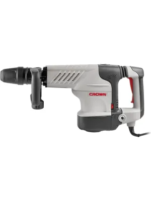 Молоток отбойный CROWN CT18123V BMC, 1.5 кВт, SDS-max, 900-1900 уд/мин, 8-25 Дж, 10.96 кг, кейс