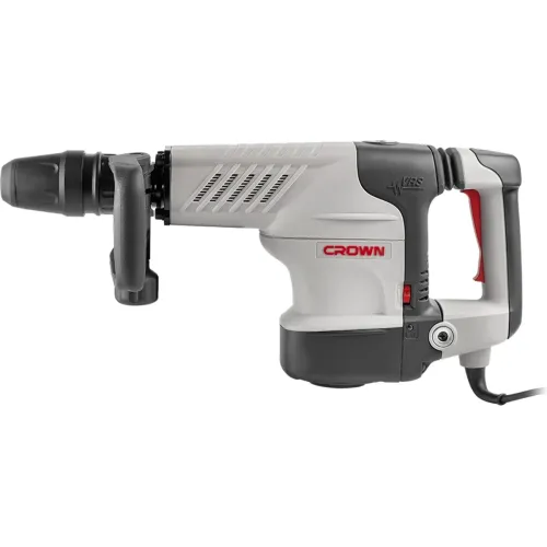 Молоток отбойный CROWN CT18123V BMC, 1.5 кВт, SDS-max, 900-1900 уд/мин, 8-25 Дж, 10.96 кг, кейс