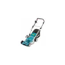 Газонокосилка электрическая MAKITA ELM4121, 1,6 кВт, дека стальная 41 см, 3в1, травосб. 50 л, инд. заполнения