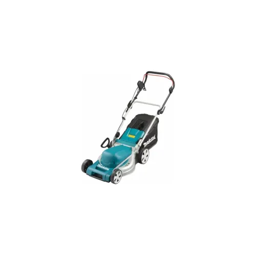 Газонокосилка электрическая MAKITA ELM4121, 1,6 кВт, дека стальная 41 см, 3в1, травосб. 50 л, инд. заполнения
