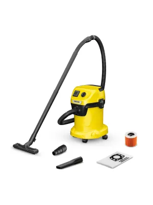 Пылесос KARCHER WD 3 P V-17/4/20, 1000Вт, объем 17л