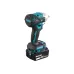 Аккумуляторный гайковерт ударный MAKITA DTW302RTJ, LXT BL 18В, 2x5.0 Ач, быстрое ЗУ, кейс