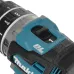 Акк. шуруповерт ударный MAKITA HP002GZ, XGT BL 40В, 13 мм, 65/30 Нм, без АКБ и ЗУ