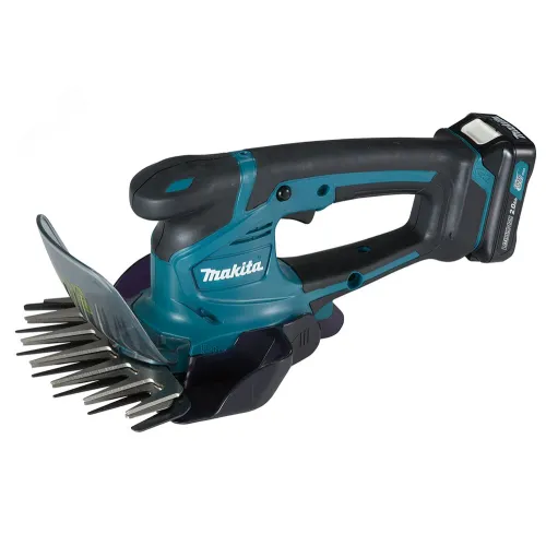 Аккумуляторные ножницы MAKITA UM600DWAE, для травы CXT 12 В, нож 16 см, регул высоты 15-25 мм, 2хBL1020B, DC10WC