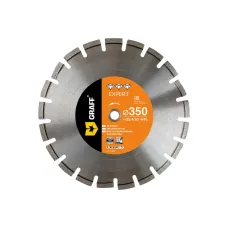 Диск алмазный GRAFF Expert 350x10х3.0х25.4/20мм по асфальту