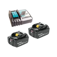 Набор MAKITA АКБ BL1850Bx2шт., ЗУ DC18RC, картон