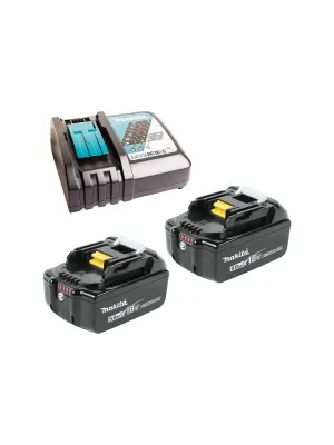 Набор MAKITA АКБ BL1850Bx2шт., ЗУ DC18RC, картон