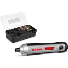 Аккумуляторная отвертка CROWN CT22033 IMC, подсветка рабочей зоны. Li-ion