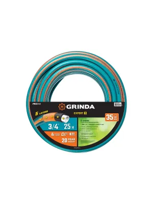 Шланг поливочный GRINDA, PROLine EXPERT 5, 3/4