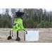 Измельчитель садовый электрический GREENWORKS GACSB, 220 В, 2.5 кВт, с контейнером