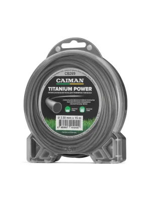 Корд триммерный CAIMAN Titanium Power 2,5 мм/15 м