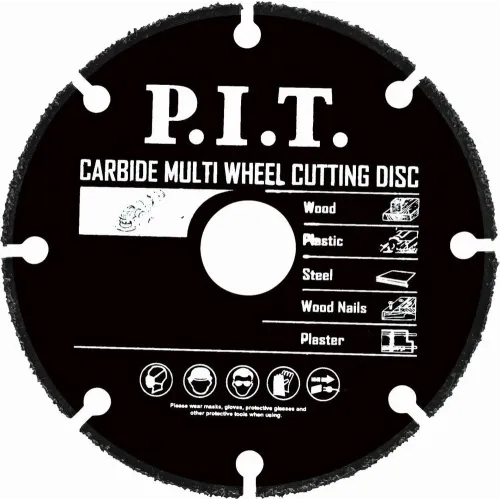 Диск пильный P.I.T. по дереву для УШМ 125x22,2x1,2 мм 6T (ACTW07-0125)