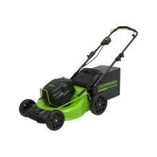Газонокосилка аккумуляторная GREENWORKS GC82LM51SP2, самоходная, 82 В, без АКБ и ЗУ