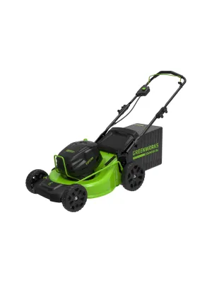 Газонокосилка аккумуляторная GREENWORKS GC82LM51SP2, самоходная, 82 В, без АКБ и ЗУ