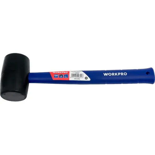 Киянка WORKPRO резиновая 450 гр