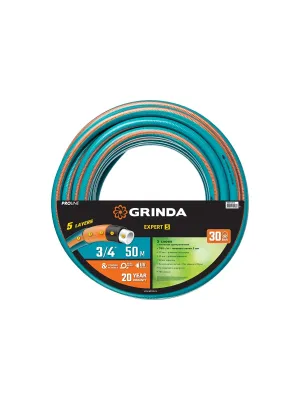 Шланг поливочный GRINDA PROLine EXPERT 5, 3/4