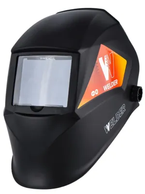 Маска сварщика WELDER Ф0, 110x90 мм DIN10-11 в коробке