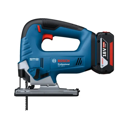 Аккумуляторный лобзик BOSCH GST 185-LI, 1х4Ач Li-ion