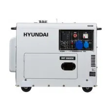 Генератор дизельный HYUNDAI DHY 8000SE, электростартер в кожухе
