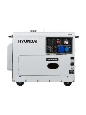 Генератор дизельный HYUNDAI DHY 8000SE, электростартер в кожухе