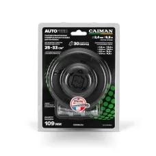 Головка триммерная CAIMAN универсальная для бензокос Autofeed 109 мм