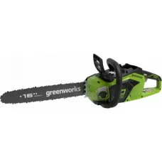 Аккумуляторная пила цепная GREENWORKS GD40CS18, бесщеточная, 1х2Ач, ЗУ