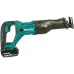 Аккумуляторная пила сабельная MAKITA DJR186RFE, 18 В, 2х3 Ач, з/у, набор пилок, дерево 255 мм, металл 130 мм, кейс
