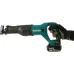 Аккумуляторная пила сабельная MAKITA DJR186RFE, 18 В, 2х3 Ач, з/у, набор пилок, дерево 255 мм, металл 130 мм, кейс