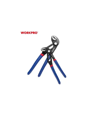 Набор из 2-х переставных клещей WORKPRO, 205 и 250мм