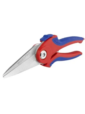 Секатор WORKPRO 180 мм для цветов