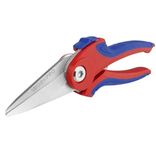 Секатор WORKPRO 180 мм для цветов