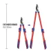 Сучкорез WORKPRO телескопический 670-920 мм