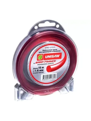 Корд триммерный Unisaw 1.6мм 15м круглая 187 шт/кор Unisaw Professional Quality