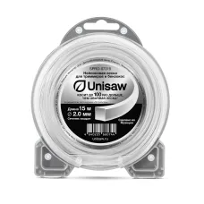 Корд триммерный Unisaw 2.0мм 15м квадрат