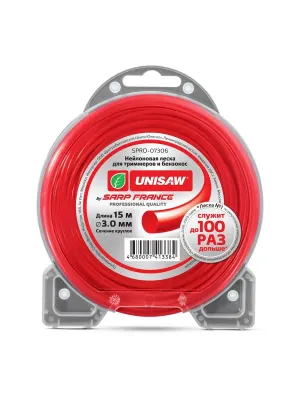 Корд триммерный Unisaw 3.0мм 15м круглая 119 шт/кор Unisaw Professional Quality