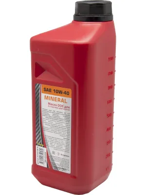 Смазка моторная 4-х т. DDE 1.0л 10W-40 минеральная (-15 -+40С) API SJ/CF (M-SAE10W-40) кр.12